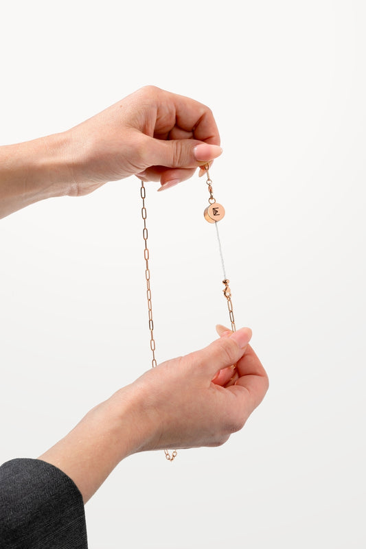 Elegant Rose Gold Easy Clasp