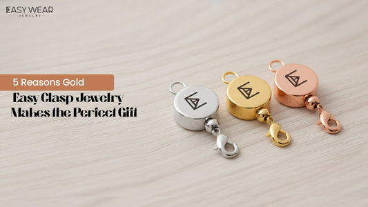 Gold Easy Clasp Jewelry
